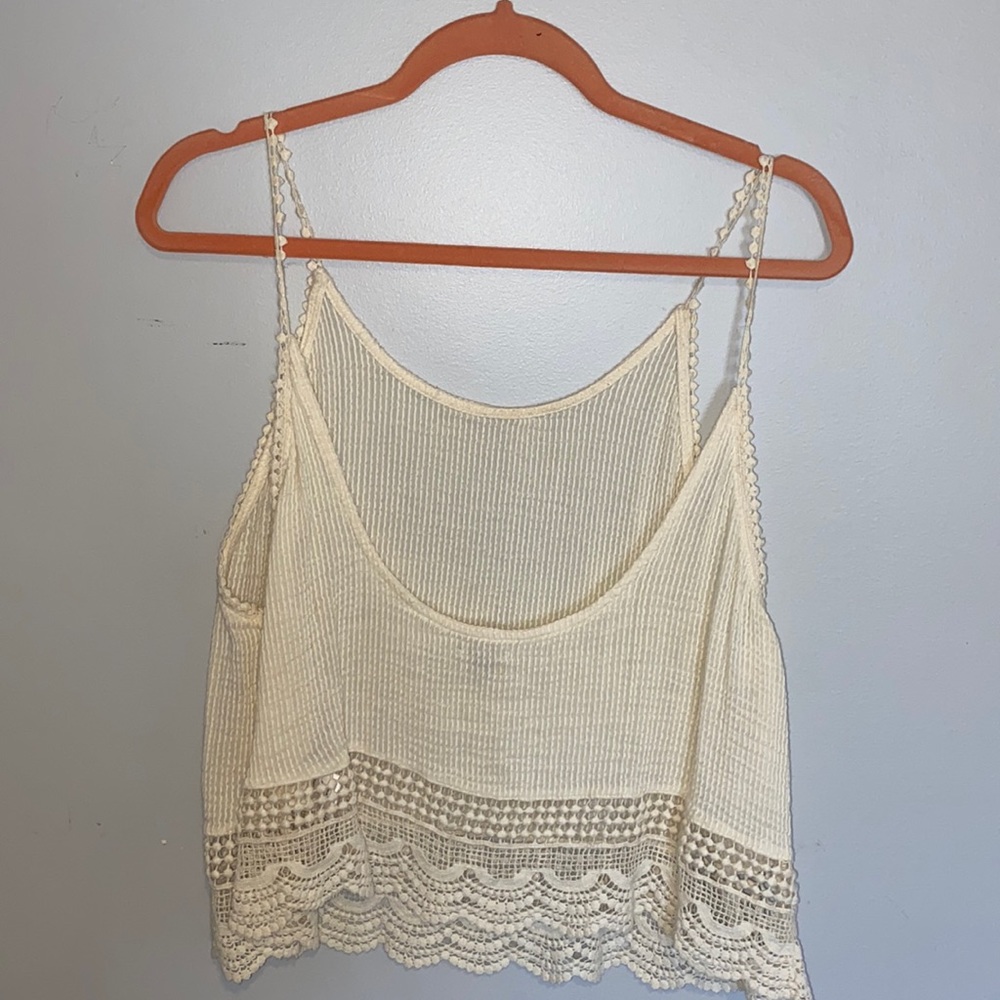 Ecoté cropped tank.